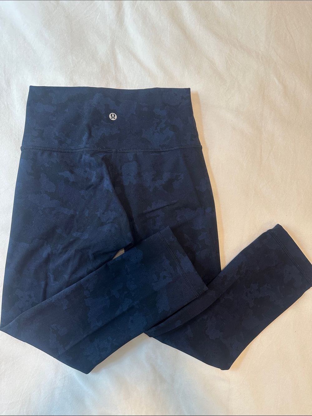 lululemon Dark Navy Camo Leggings